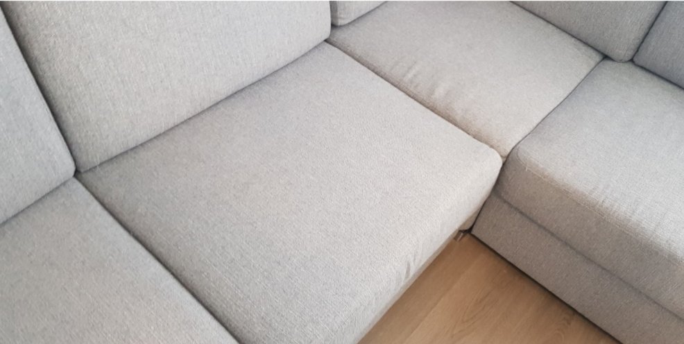 Canapé angle après